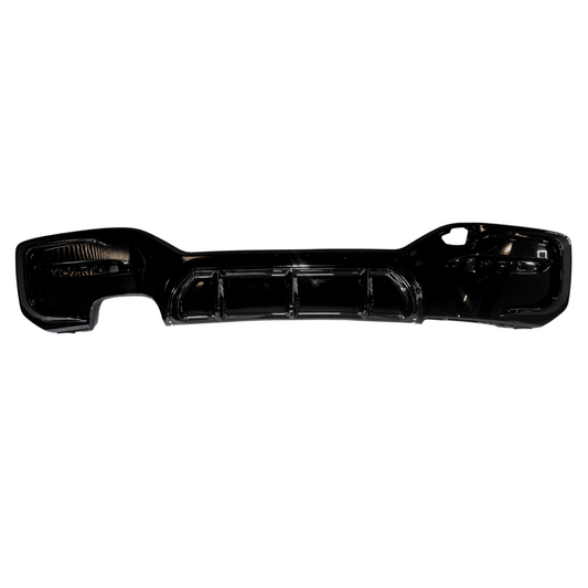 Bmw 1 Series F20 M Sport LCI 2015 - 2019 Rear Diffuser In Gloss Black 00____