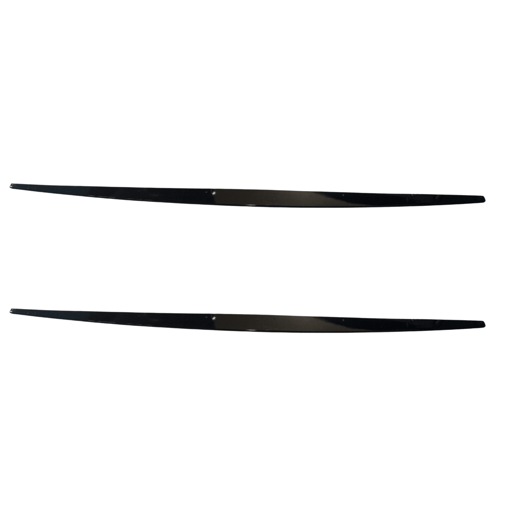 Bmw 1 Series F20 M Sport Lci 2015 - 2019 Side Skirt Splitters In Gloss Black