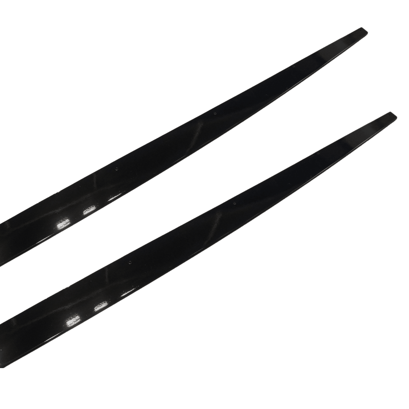 Bmw 1 Series F20 M Sport Lci 2015 - 2019 Side Skirt Splitters In Gloss Black