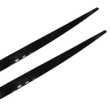 Bmw 1 Series F20 M Sport Lci 2015 - 2019 Side Skirt Splitters In Gloss Black