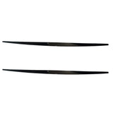 Bmw 1 Series F20 M Sport Lci 2015 - 2019 Side Skirt Splitters In Gloss Black