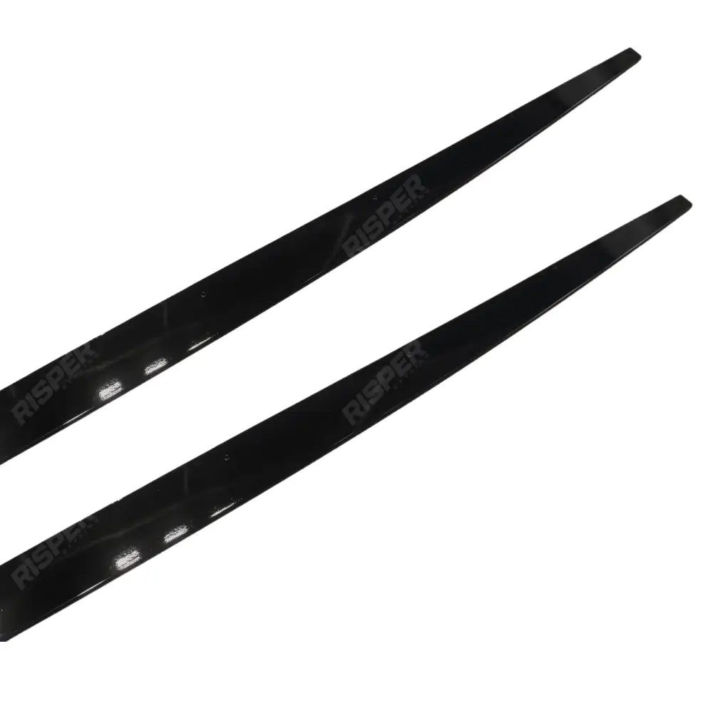 Bmw 1 Series F20 M Sport Lci 2015 - 2019 Side Skirt Splitters In Gloss Black
