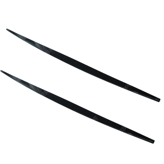 Bmw 1 Series F20 M Sport Lci 2015 - 2019 Side Skirt Splitters In Gloss Black