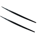 Bmw 1 Series F20 M Sport Lci 2015 - 2019 Side Skirt Splitters In Gloss Black