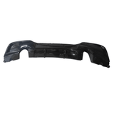 Bmw 1 Series F20 M Sport Pre Lci 2012 - 2015 Rear Diffuser 0__0 In Gloss Black