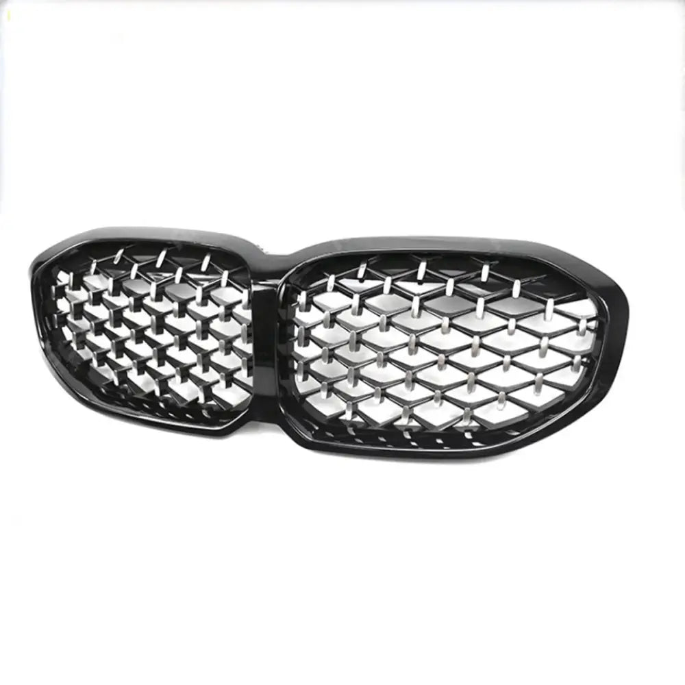 BMW 1 Series F40 2018 - 2024 Gloss Black Diamond Style Front Grill