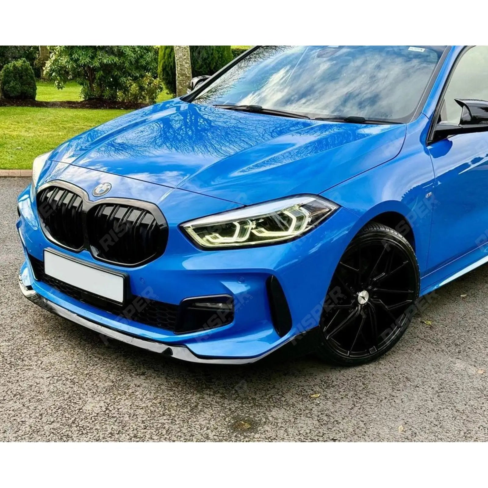 BMW 1 Series F40 2018 - 2024 Gloss Black Double Slat Front Grill