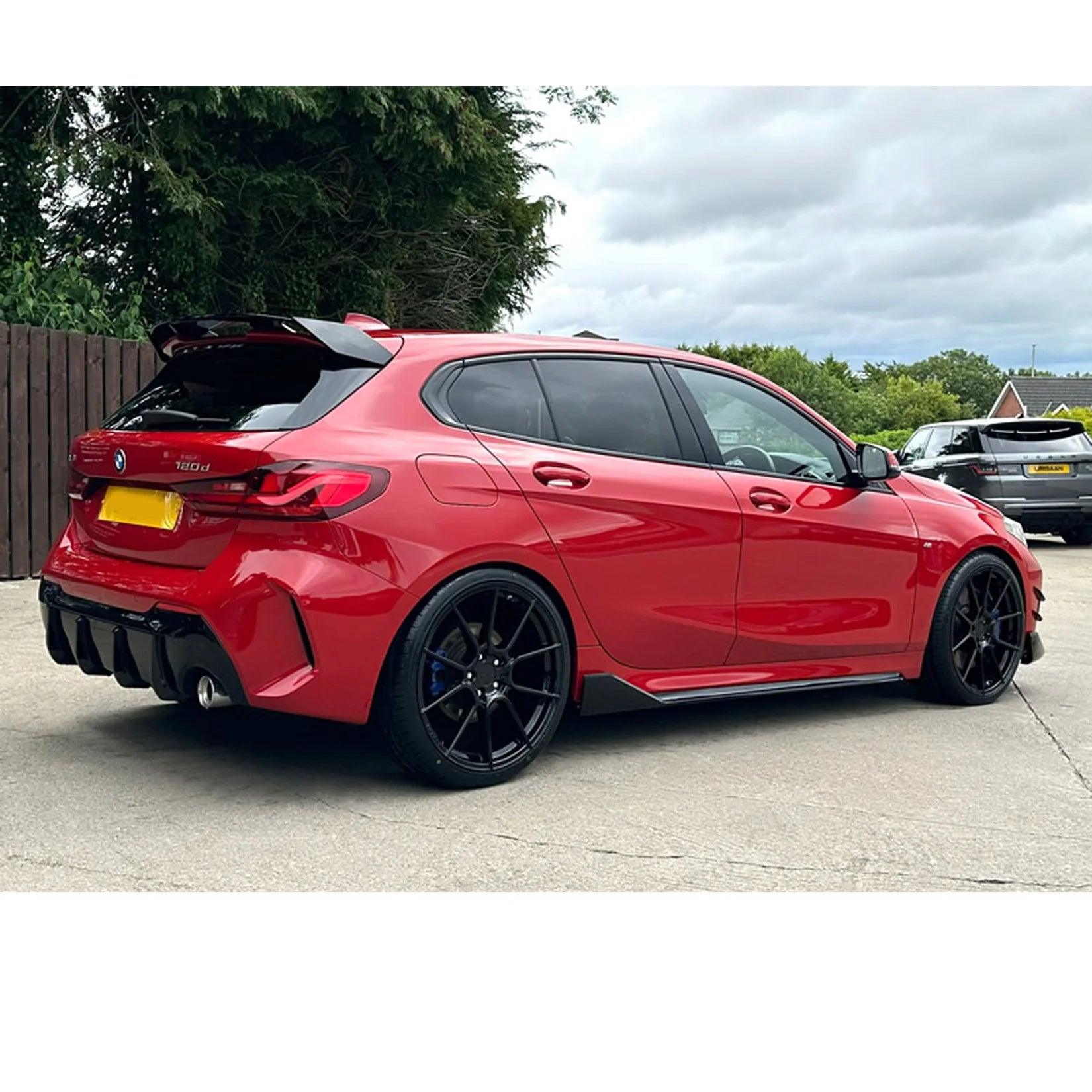 BMW 1 SERIES F40 2019-2022 REAR ROOF SPOILER IN GLOSS BLACK - RisperStyling