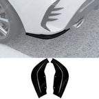 BMW 1 SERIES F40 M SPORT 2019-2024 REAR BUMPER CORNER SPLITTERS IN GLOSS BLACK Rear Side Splitters