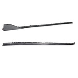 BMW 1 Series M Sport F40 2018 - 2024 Gloss Black Side Skirt Splitters