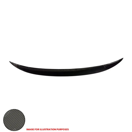 BMW 2 Series 2014 - 2020 F22 F23 M Performance Rear Boot Spoiler In Carbon Look