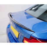 BMW 2 Series 2014 - 2020 F22 F23 M Performance Rear Boot Spoiler In Gloss Black