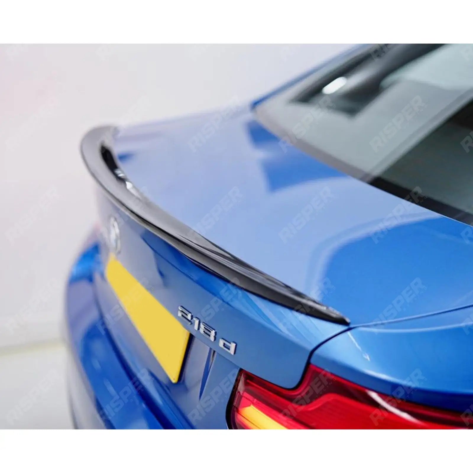 BMW 2 Series 2014 - 2020 F22 F23 M Performance Rear Boot Spoiler In Gloss Black