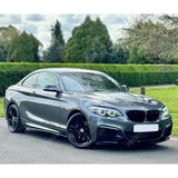BMW 2 Series F22 F23 M Sport Front Splitter 2013 - 2021 Gloss Black