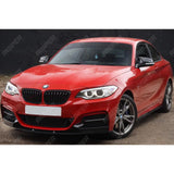 BMW 2 Series F22 F23 M Sport Front Splitter 2013 - 2021 Gloss Black