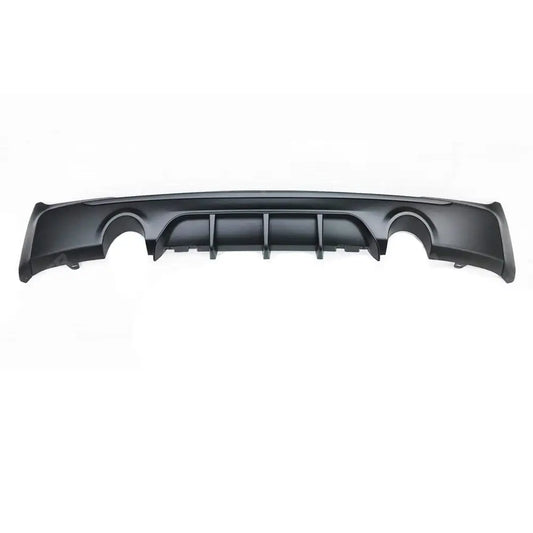 BMW 2 Series F22 M Sport 2013 - 2018 Matte Black Rear Diffuser - Dual Single Exit