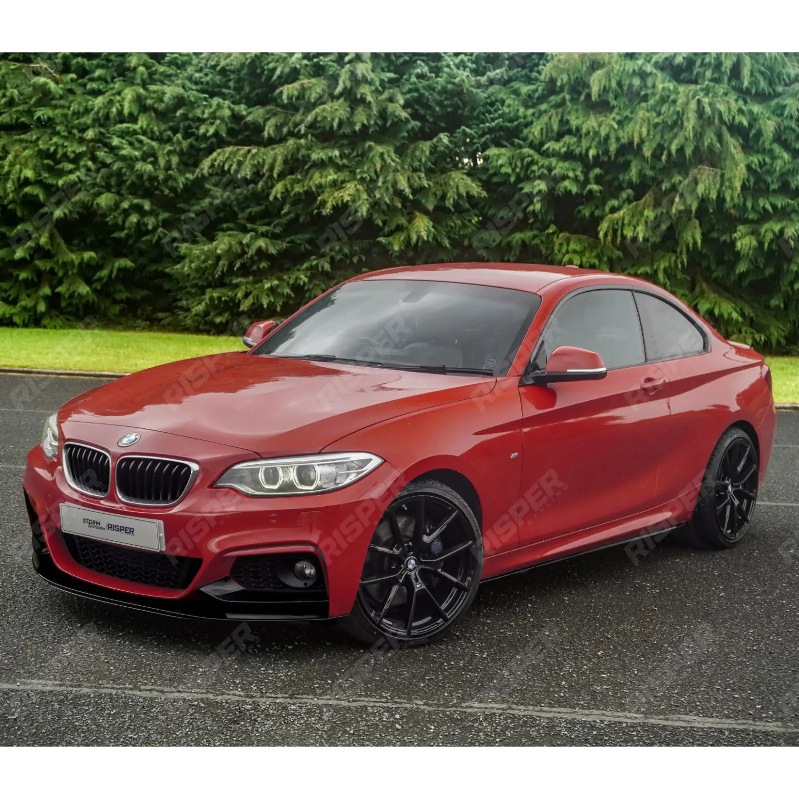 BMW 2 Series F22 M Sport 2014-2021 Gloss Black Full Aero Body Kit - Diffuser 00____