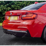 BMW 2 Series F22 M Sport 2014-2021 Gloss Black Full Aero Body Kit - Diffuser 00____