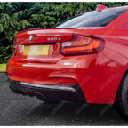 BMW 2 Series F22 M Sport 2014-2021 Gloss Black Full Aero Body Kit - Diffuser 00____