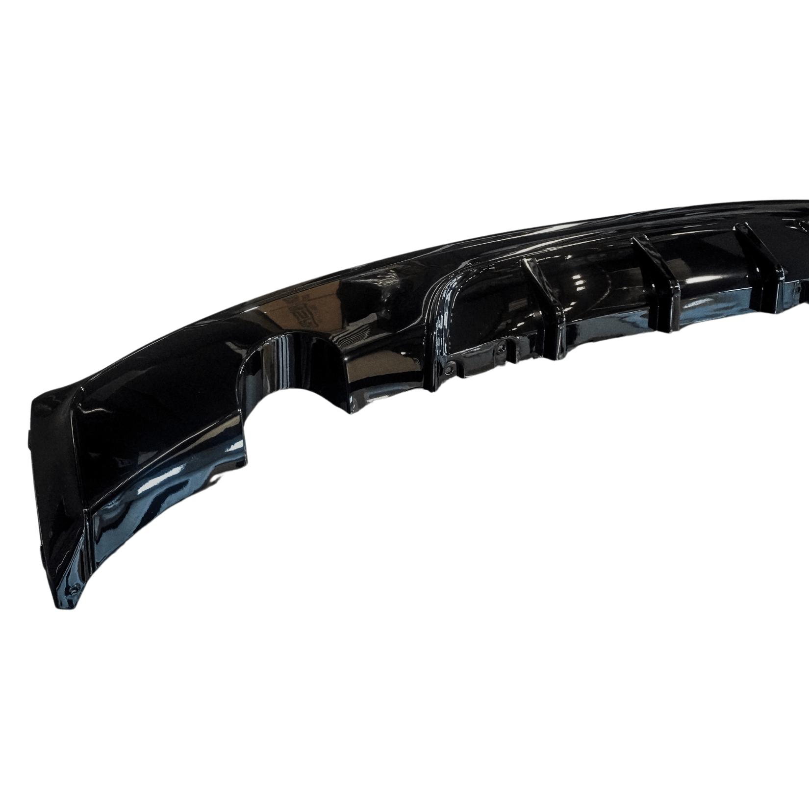 Bmw 2 Series F22 M Sport 2014 - 2021 Rear Diffuser In Gloss Black 0___