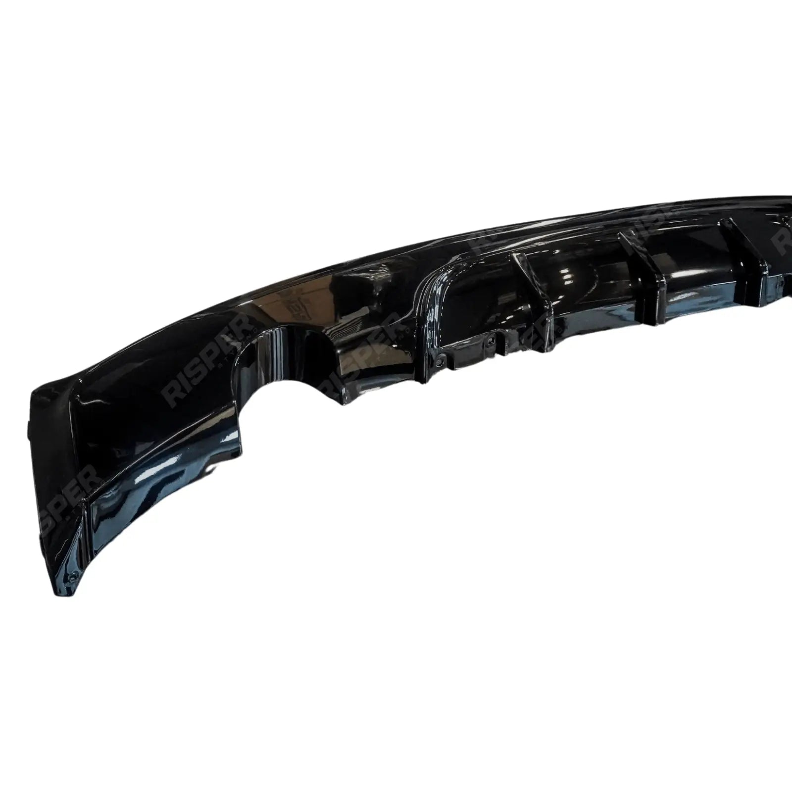 Bmw 2 Series F22 M Sport 2014 - 2021 Rear Diffuser In Gloss Black 0___