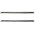 Bmw 2 Series F22 M Sport 2014 - 2021 Side Skirt Splitters In Carbon Look