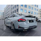 BMW 2 Series G42 2021+ 2 - Door Coupe 'M240i Look' Gloss Black Full Aero Kit