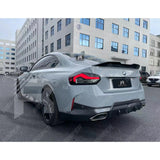 BMW 2 Series G42 2021+ 2 - Door Coupe 'M240i Look' Gloss Black Full Aero Kit
