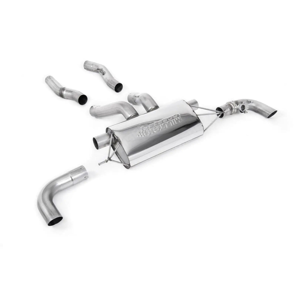 BMW 2 Series G42 2021+ M240i xDrive Milltek Sport Particulate Filter Back Exhaust System
