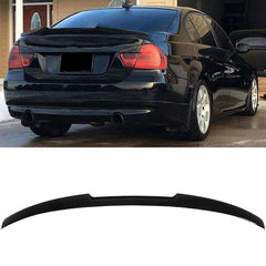 BMW 3 SERIES E90 2005-2012 M4 STYLE REAR BOOT SPOILER IN GLOSS BLACK - RisperStyling