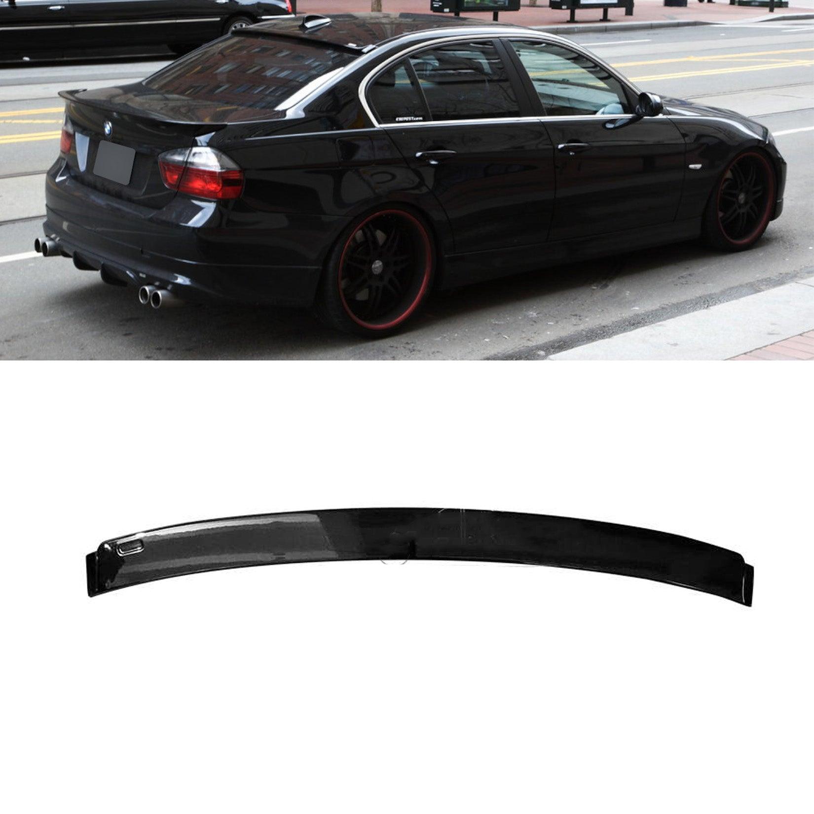 BMW 3 SERIES E90 2005-2012 UPPER WINDOW SPOILER IN GLOSS BLACK - RisperStyling