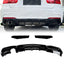 BMW 3 Series F30 2012-2018 Rear Diffuser 0____ Single Exit In Gloss Black Diffuser