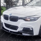 BMW 3 Series F30 F31 M Sport Front Splitter in Carbon Look Front Splitter
