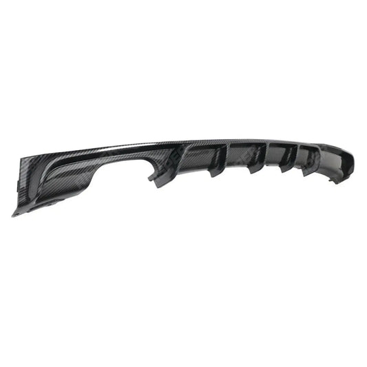 BMW 3 Series F30 F35 M Performance Rear Diffuser M Sport Twin Exit - Carbon Fiber Look