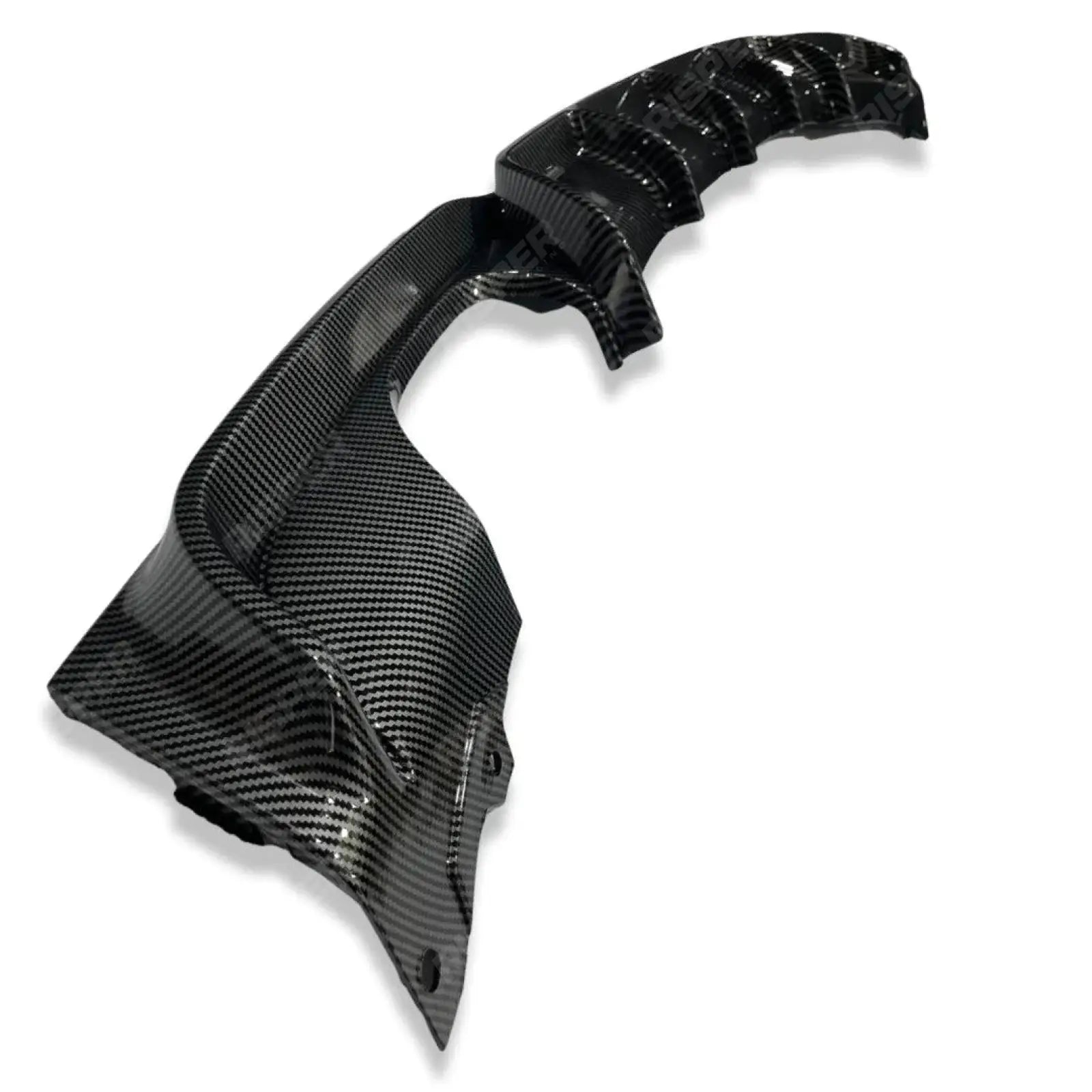 BMW 3 Series F30 F35 M Performance Rear Diffuser M Sport Twin Exit - Carbon Fiber Look