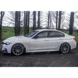 BMW 3 Series F30 F35 M Sport Side Skirt Splitters - Carbon Style Side Skirts