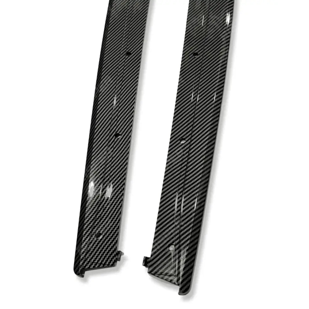 BMW 3 Series F30 F35 M Sport Side Skirt Splitters - Carbon Style