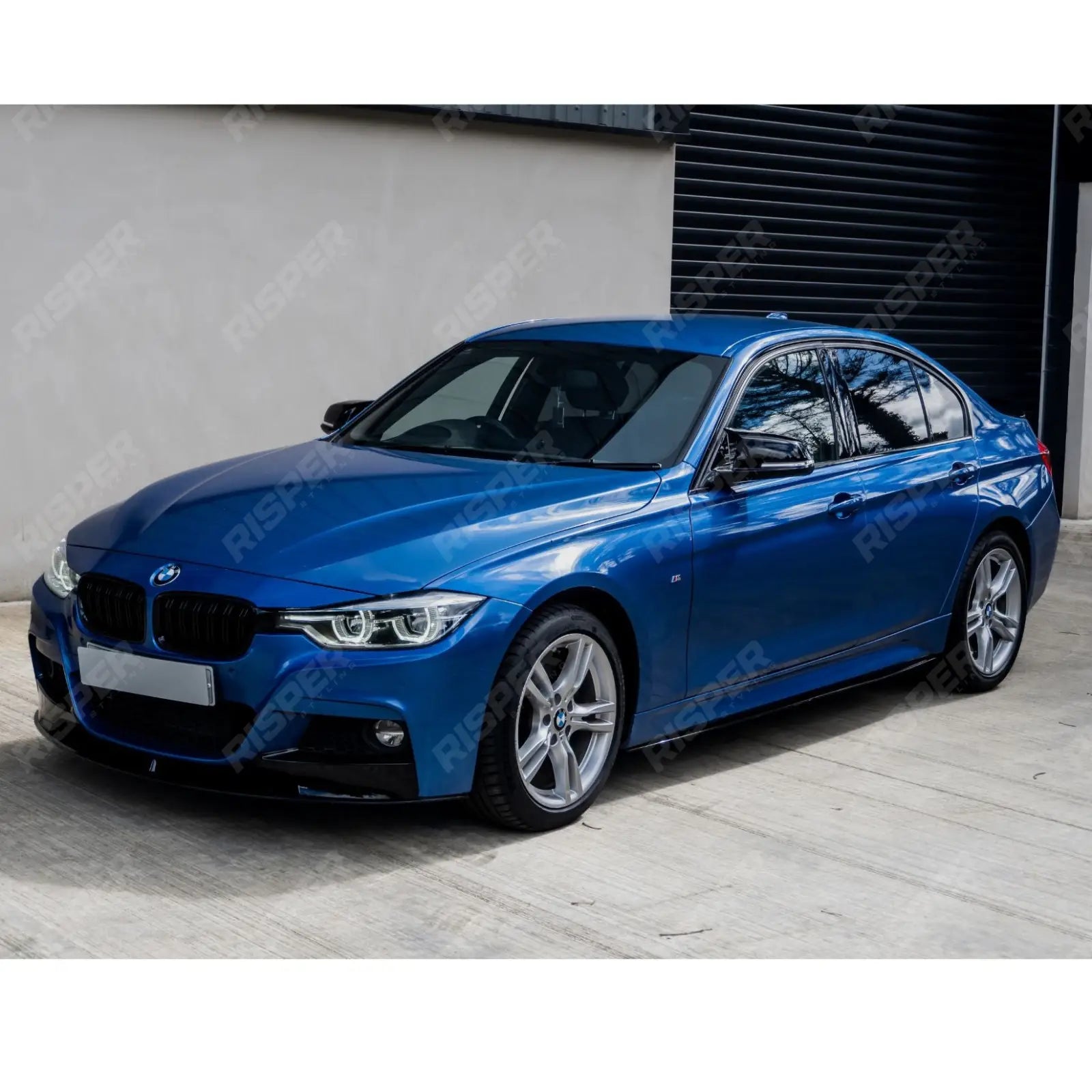 BMW 3 Series F30 F35 M Sport Side Skirt Splitters - Gloss Black Side Skirts