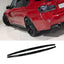 BMW 3 Series F30 F35 M Sport Side Skirt Splitters - Gloss Black