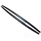 BMW 3 Series F30 F35 M Sport Side Skirt Splitters - Matte Black