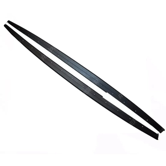 BMW 3 Series F30 F35 M Sport Side Skirt Splitters - Matte Black