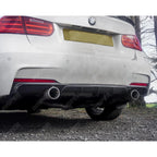 BMW 3 Series F30 M Sport 2012 - 2018 Carbon Look Full Aero Body Kit - Diffuser 0___0