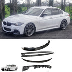BMW 3 Series F30 M Sport 2012-2018 Carbon Look Full Aero Body Kit - Diffuser 00___ Aero Kit
