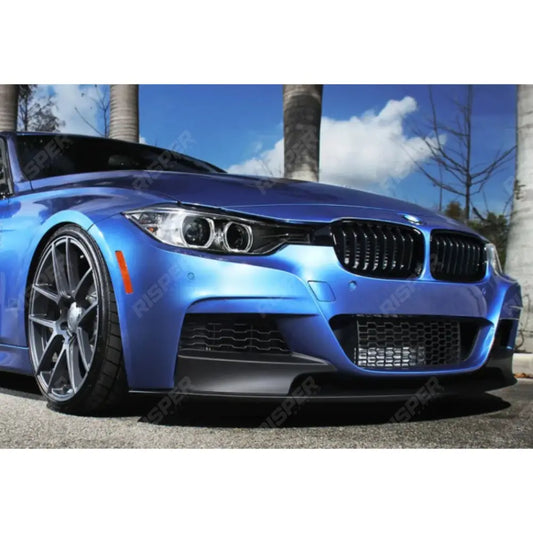 BMW 3 Series F30 M Sport 2012-2018 Matte Black Full Aero Body Kit - Diffuser 00___ Aero Kit