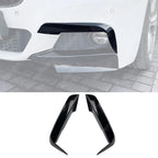 BMW 3 SERIES F30 M SPORT 2012-2019 FRONT UPPER CANARDS IN GLOSS BLACK Body Trims