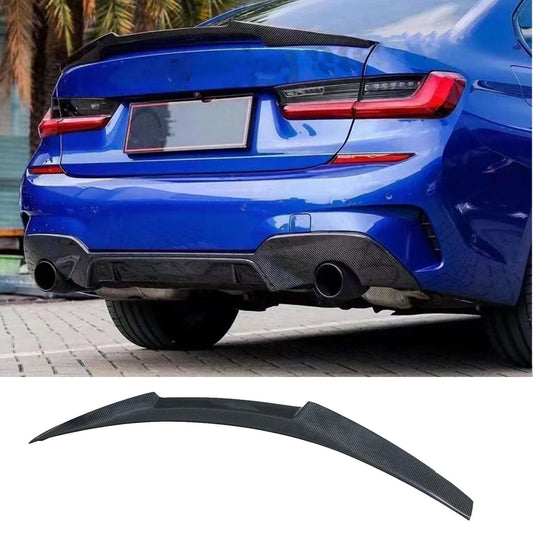 BMW 3 Series G20 2018+ G80 M3 Carbon Look M3 Style Rear Spoiler