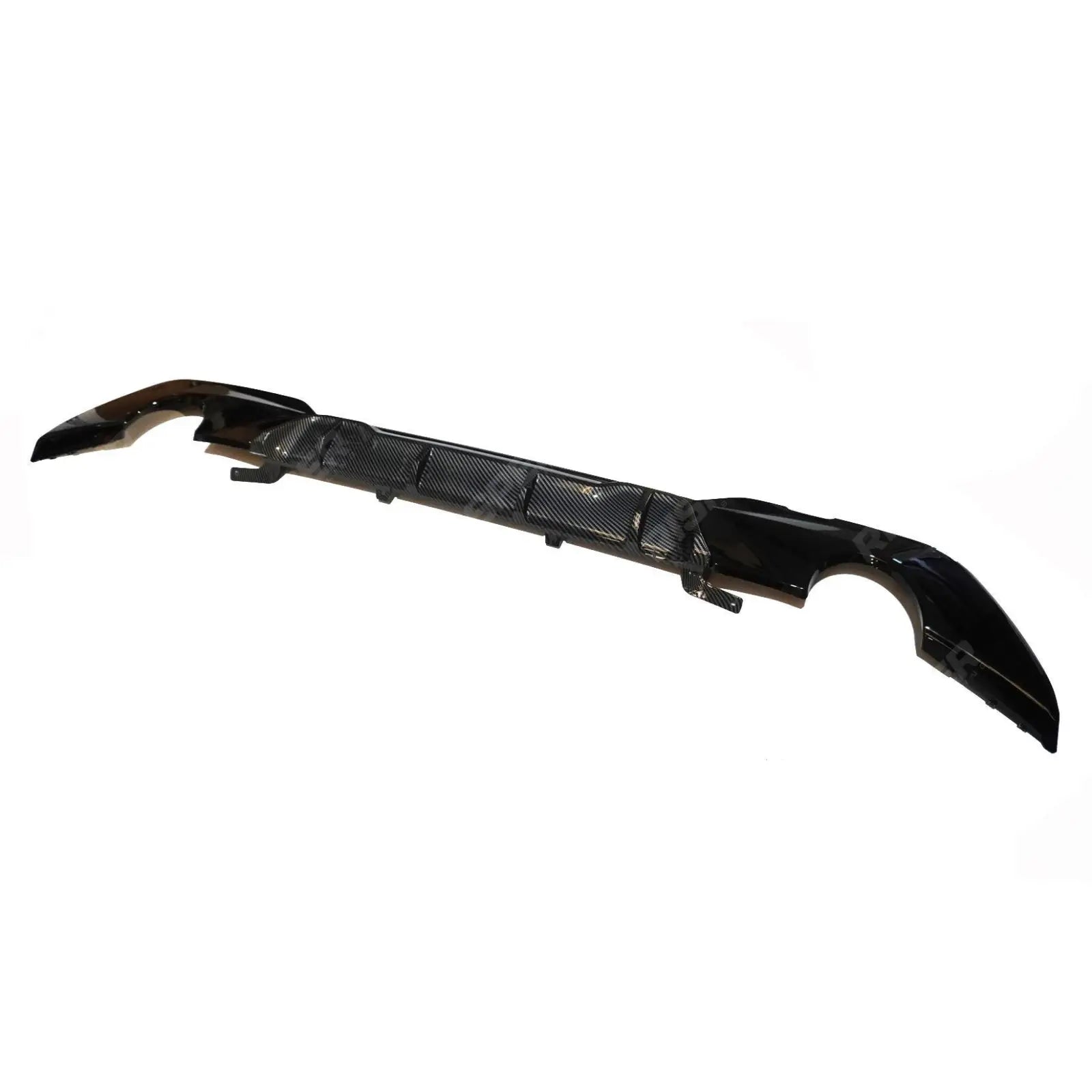 BMW 3 Series G20 2019 - 2021 (Pre - LCI) Carbon Look M Sport Rear Diffuser - Dual Exit Main image