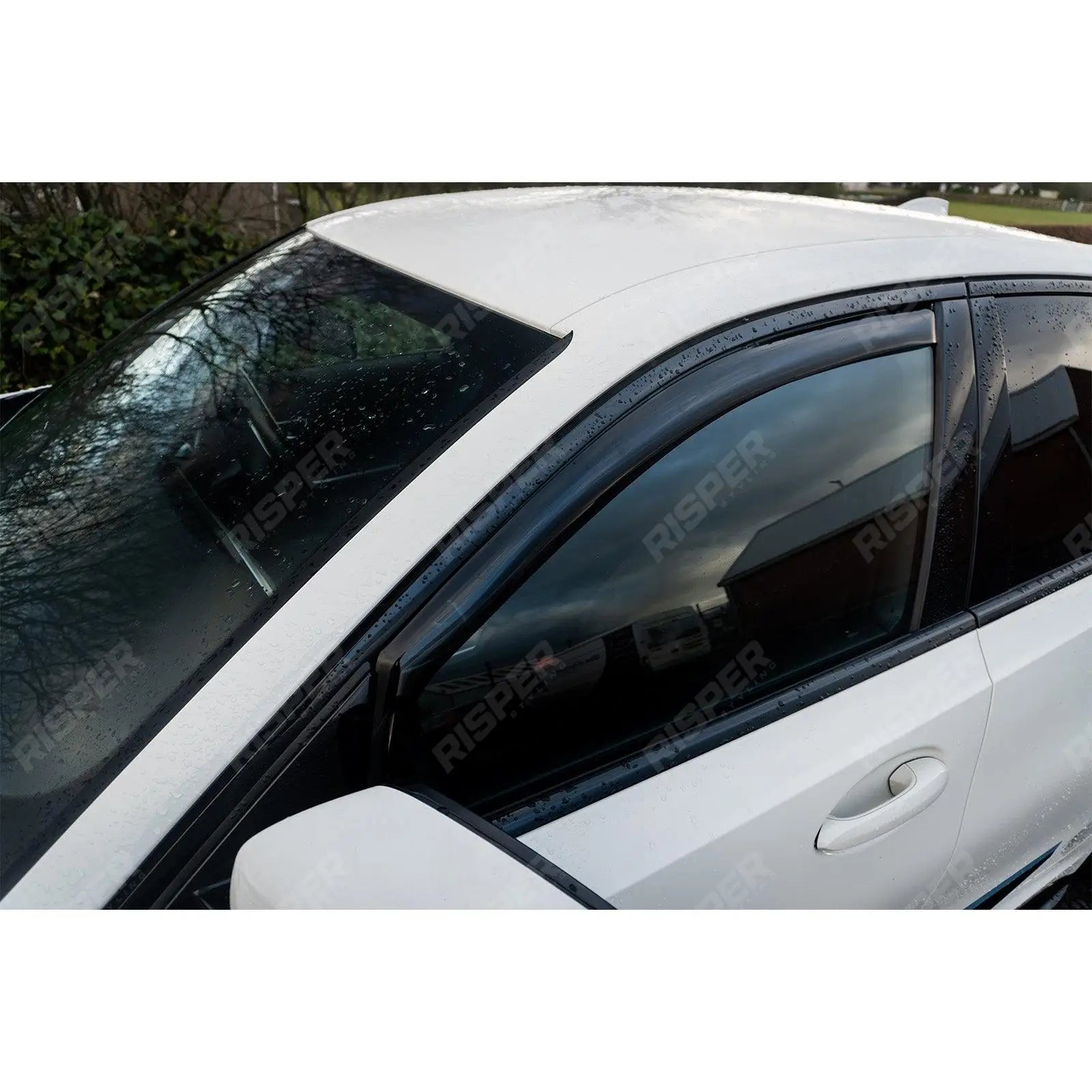 BMW 3 Series G20 2019+ Dark Smoke 2PC STX Internal Wind Deflectors Front Doors