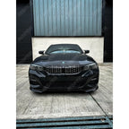 BMW 3 Series G20/G21 2018 - 2021 (pre - lci) Diamond Style Front Grill Gloss Black & Silver