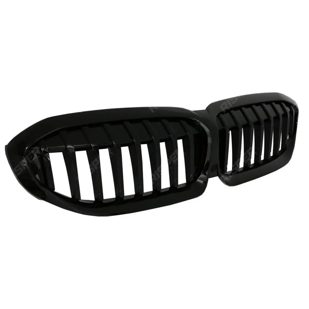 BMW 3 Series G20/G21 2018 - 2021 (Pre - LCI) Gloss Black Solid Slat Front Grill